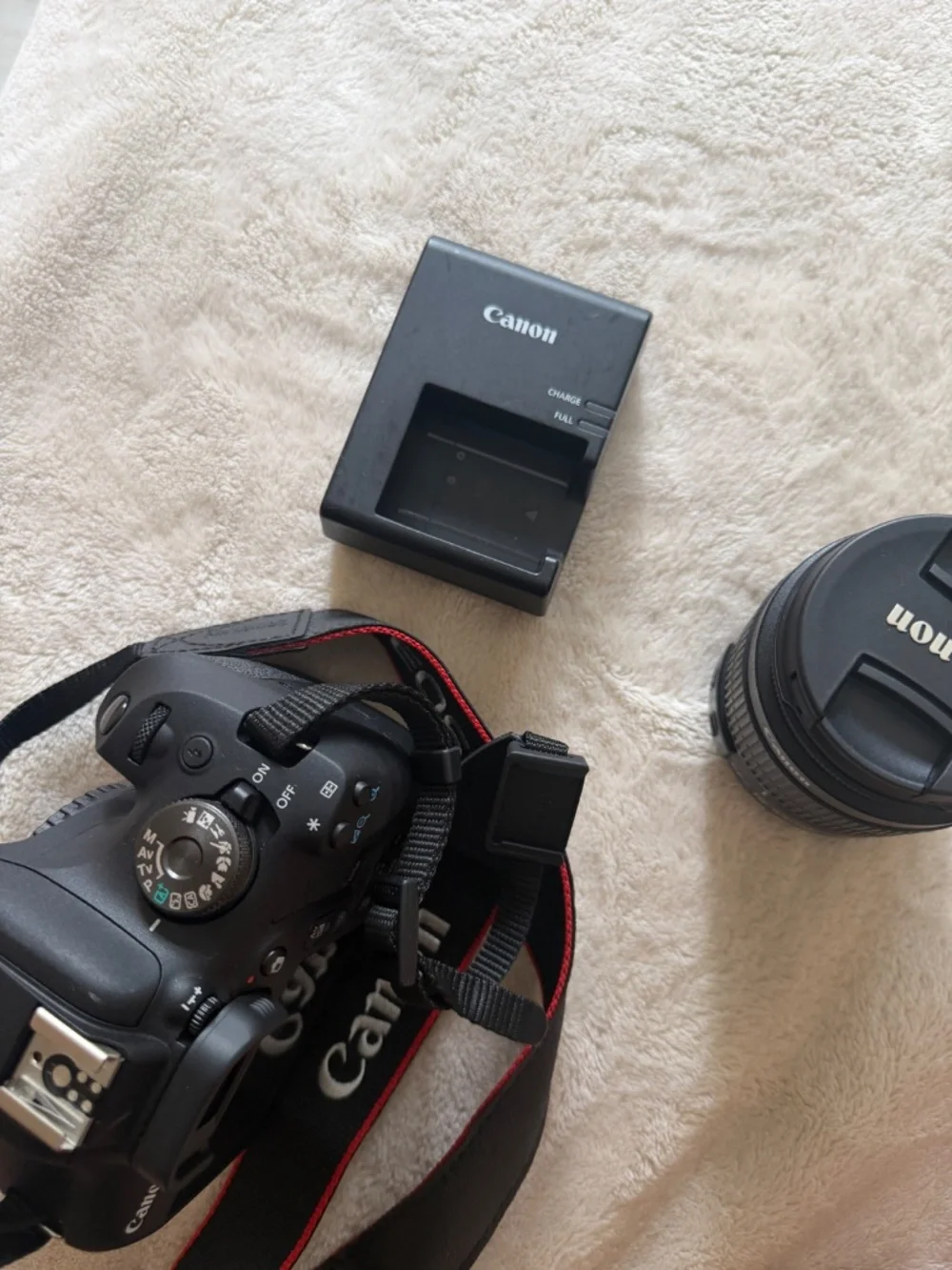 Canon - EOS Rebel T7 DSLR Video Camera with 18-55mm Lens - Black